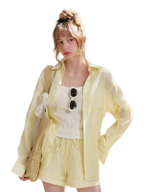 Tencel Linen Beaded Set