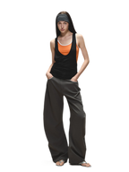 Relaxed Fit Sculpted Wide-Leg Pants