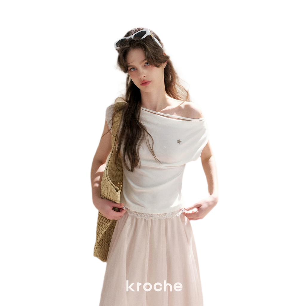 Lace Trim T-Shirt