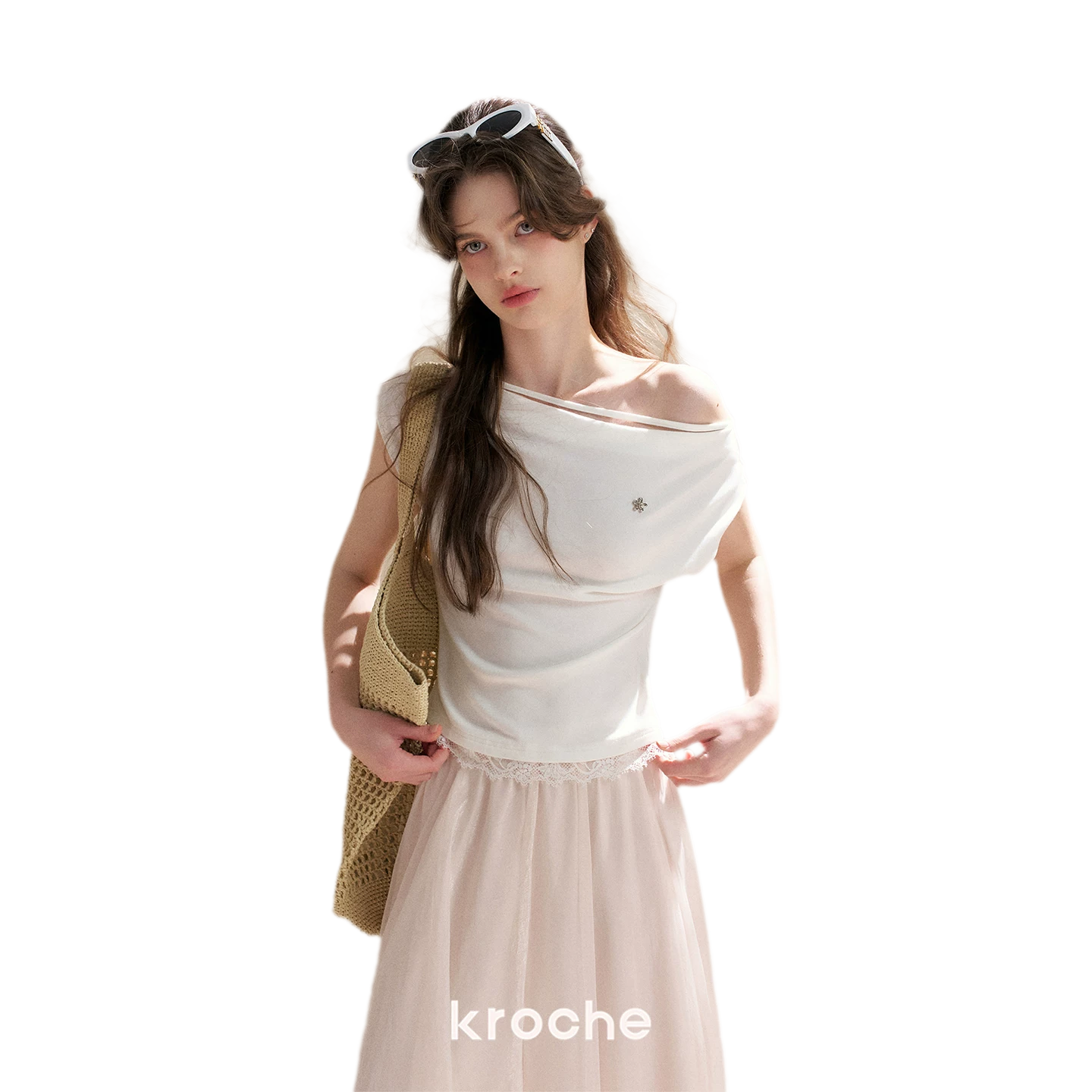 Lace Trim T-Shirt